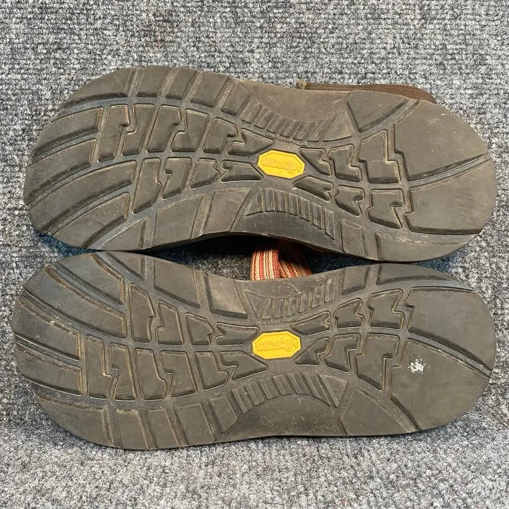 Chaco ZX/2 Classic Sandals Vibram Water Sport Hiking Orange Stripe Womens 10